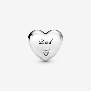 Pandora: Dad Heart Charm
